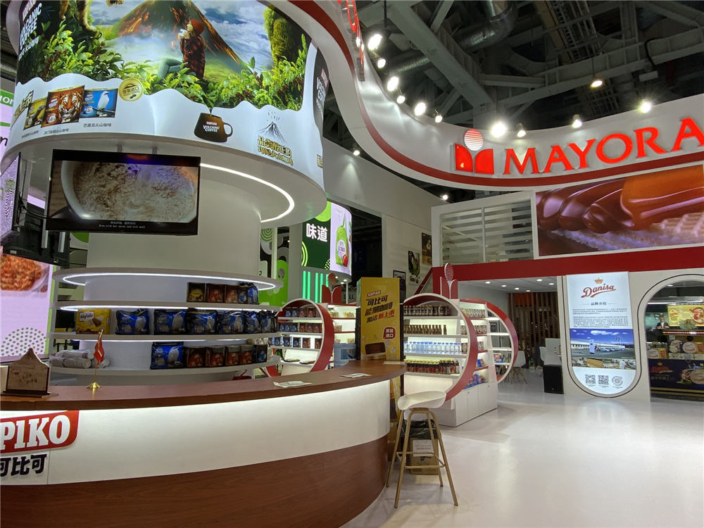 MAYORA進(jìn)博會(huì)展臺(tái)設(shè)計(jì)搭建