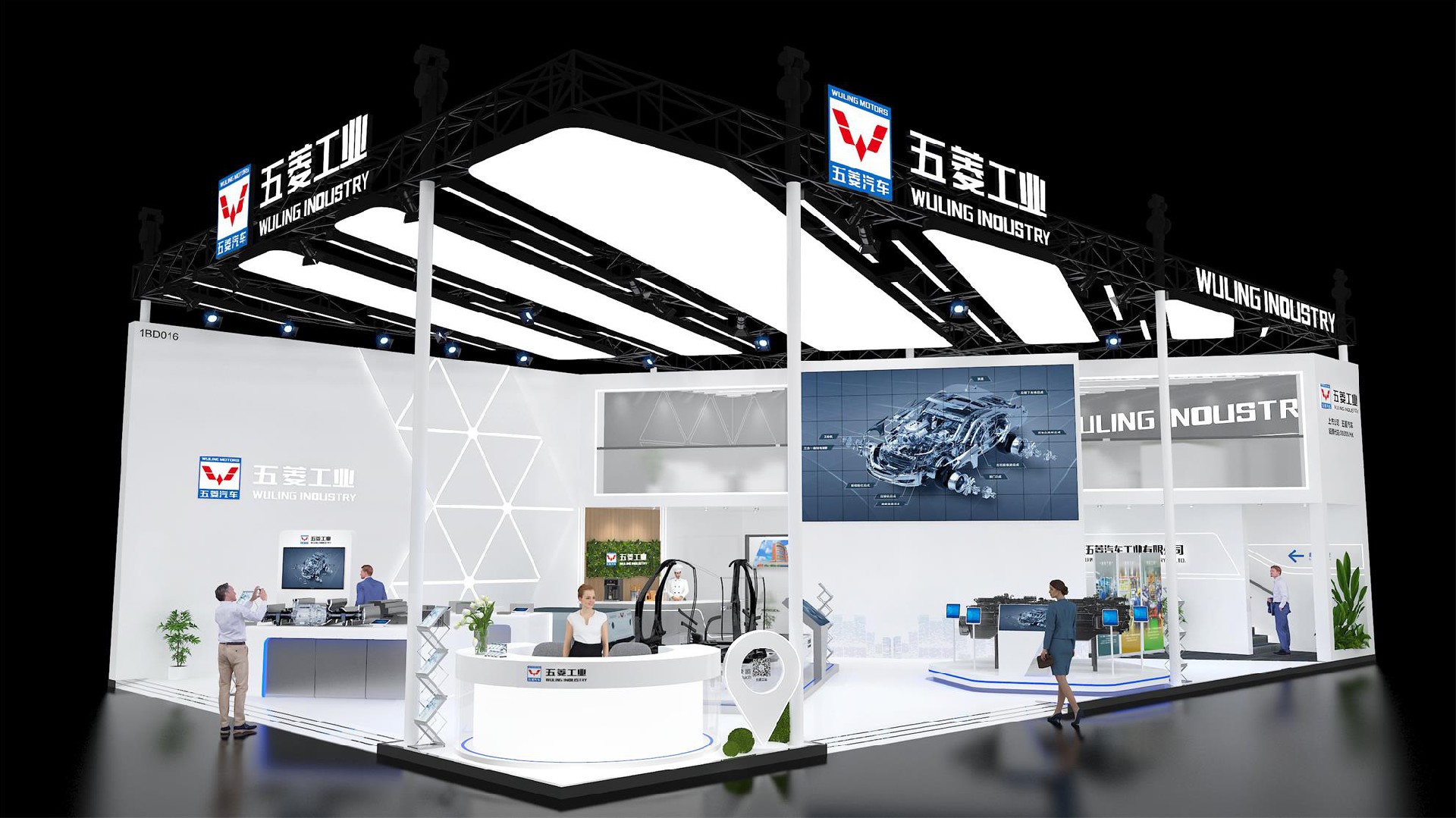 五菱工業-上海車展設計搭建